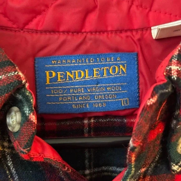 Authentic Pendleton Flannel - Picture 3 of 3
